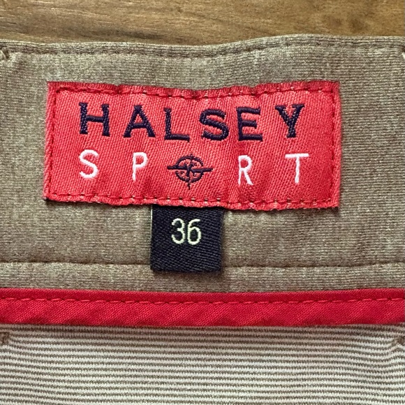 NWOT, Halsey Sport Breakwater Shorts in Dark Camel, 9 in Inseam, Size 36 - Picture 8 of 11